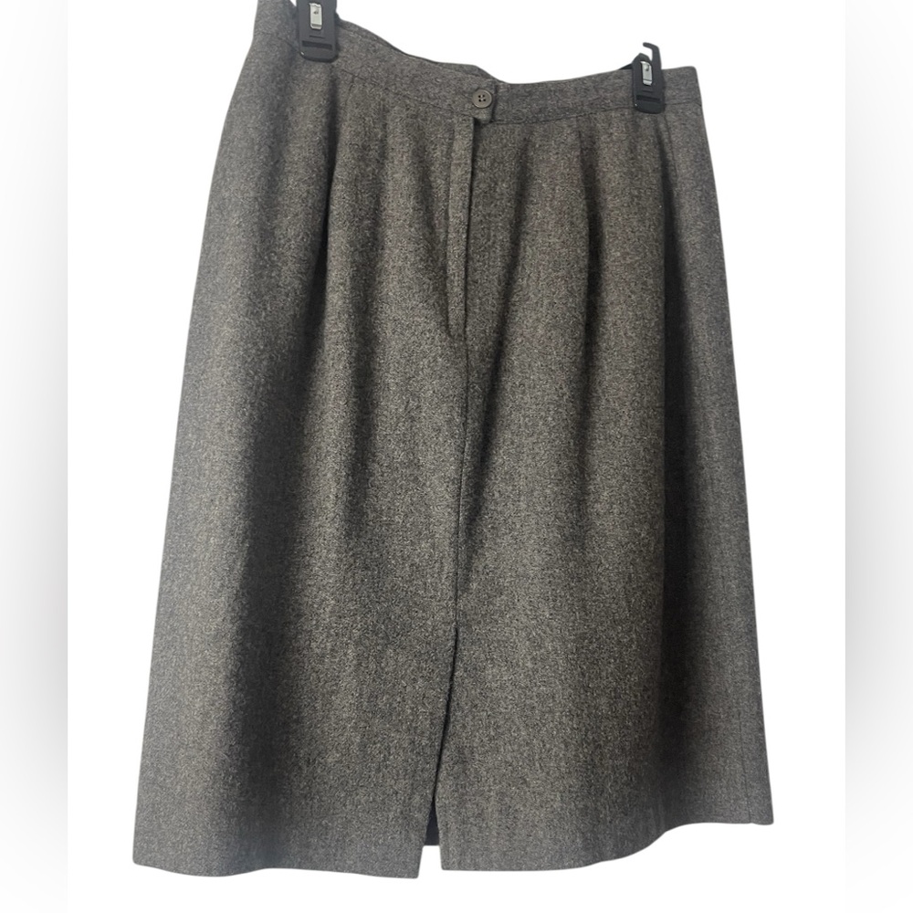 Vintage Briggs New York a-line wool blend skirt. Size 14 GUC - Picture 7 of 12